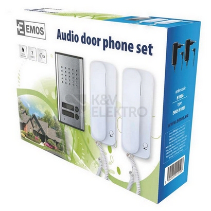 Obrázek produktu Sada audiovrátného EMOS H1086 2 účastníci 6
