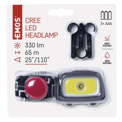 LED čelovka EMOS P3531 3xAAA 1xLED + 1xCOB + 1xCREE XPG LED (obrázek 11)
