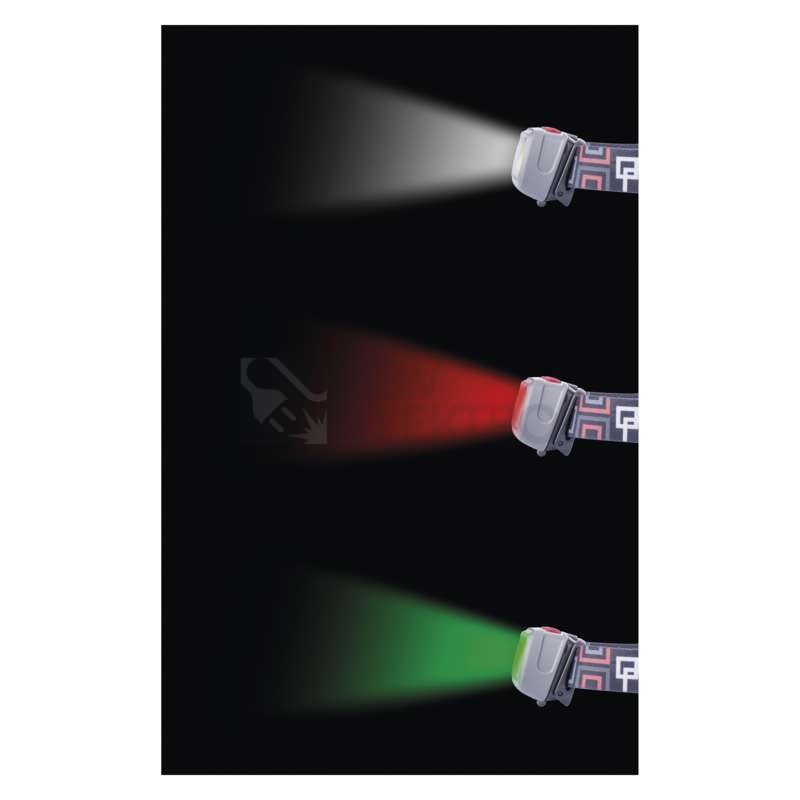 Obrázek produktu LED čelovka EMOS P3531 3xAAA 1xLED + 1xCOB + 1xCREE XPG LED 3