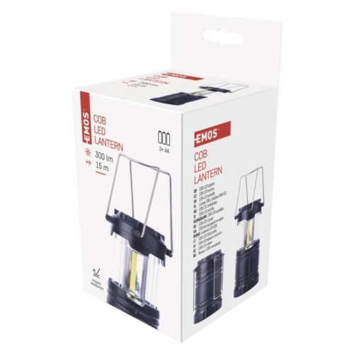 COB LED kempingová svítilna EMOS P4006 300lm 3x AA (obrázek 7)