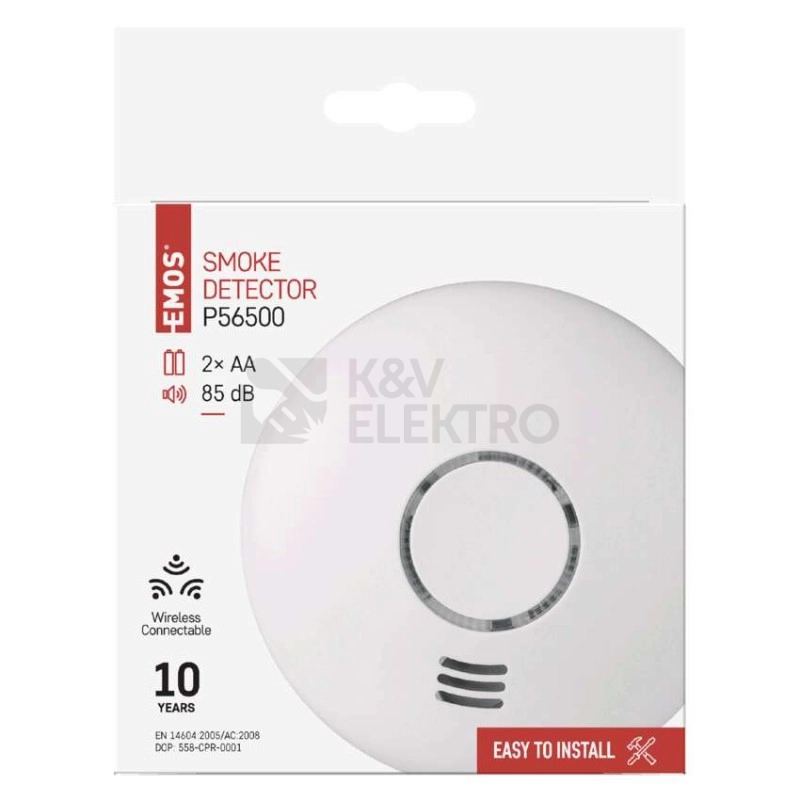 Obrázek produktu Detektor kouře EMOS GS558 4