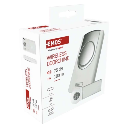 Domovní bezdrátový zvonek 98098 EMOS P5723 (obrázek 9)