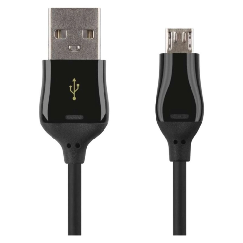 USB kabel EMOS 2.0 A/M - micro B/M 1m černý, Quick Charge SM7004B (obrázek 3)