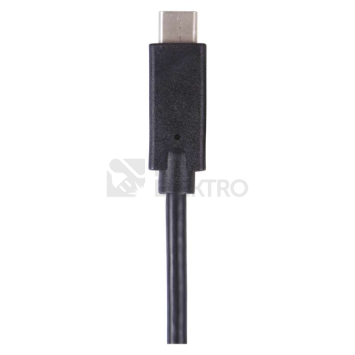  Kabel USB-C EMOS 3.1 C/M - USB 3.1 C/M 1m černý SM7022BL