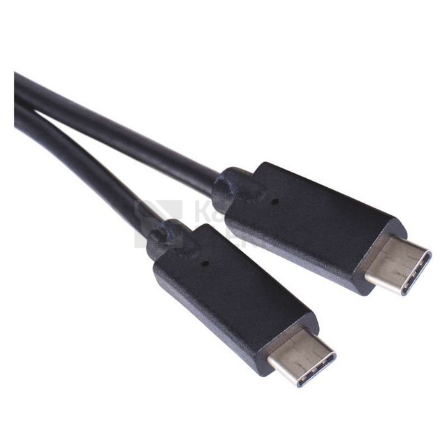 Obrázek produktu  Kabel USB-C EMOS 3.1 C/M - USB 3.1 C/M 1m černý SM7022BL 1