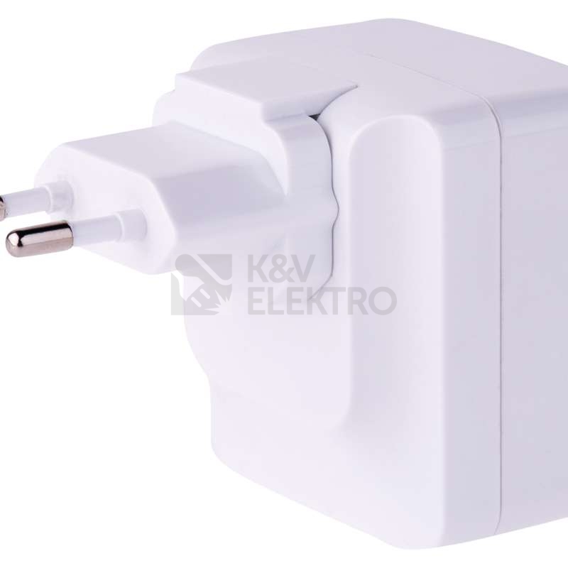 Obrázek produktu   Nabíječka USB EMOS V0117 2,4A 4xUSB bílá 7