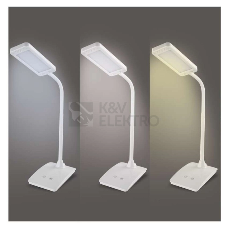 Obrázek produktu LED stolní lampa EDDY bílá EMOS Z7599W 8