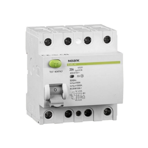 Proudový chránič NOARK Ex9L-H 4P 40A AC 30mA 108176