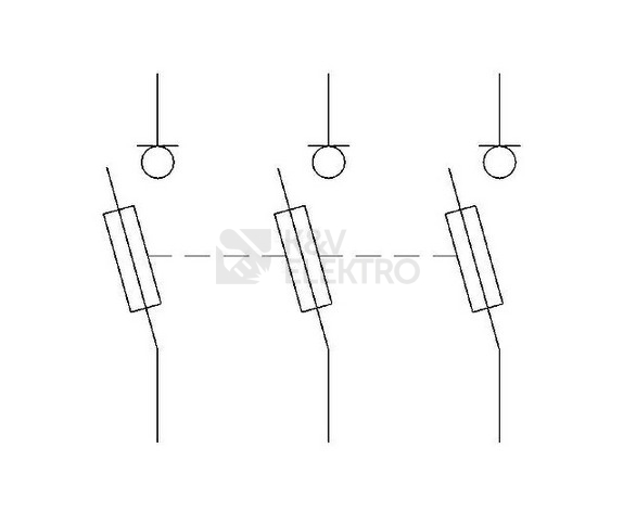 Obrázek produktu Pojistkový odpínač EATON VLCE14-3P 14x51 50A 192377 2