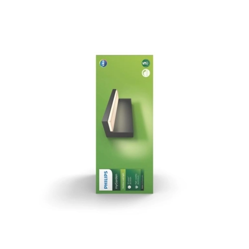 Venkovní nástěnné LED svítidlo Philips Bustan 16483/93/P0 4,5W 2700K teplá bílá IP44 (obrázek 9)