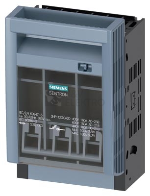 Obrázek produktu Pojistkový odpínač Siemens 3NP1121-1CA20 3x160A NH000 0