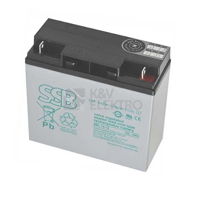 Obrázek produktu AKUMULATOR ACCU-HP18-12SL 12V 18AH 0