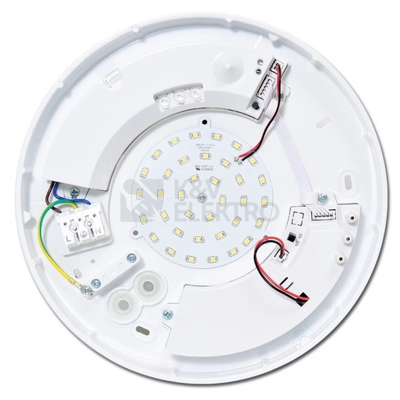 Obrázek produktu Stropní a nástěnné svítidlo Ecolite VICTOR LED W131/EM/LED-4100 s HF senzorem a nouzovým modulem 18W IP44 1