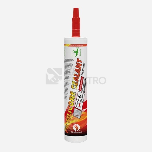 Silikonový protipožární tmel Den Braven FP600 310ml šedý