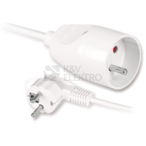 Prodlužovací kabel JONEX PS-171-3M 3m/1zásuvka bílá
