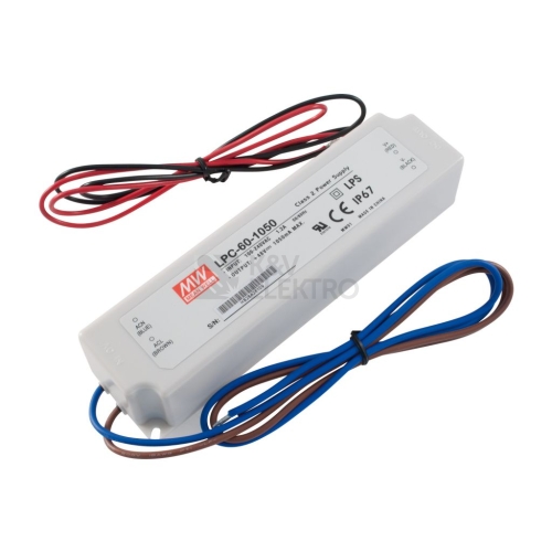  LED driver MEAN WELL LPC-60-1050 60W 1050mA