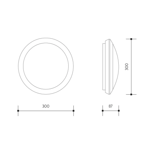 Svítidlo Panlux ZEUS LED S 16W IP66 PN32300017 radar sensor neutrální bílá 4000K (obrázek 3)