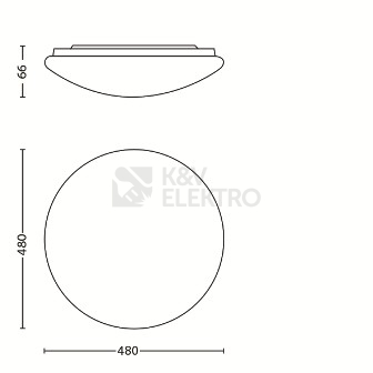 Obrázek produktu Stropní LED svítidlo Philips Wawel 31823/31/P5 36W 3200lm Scene Switch 2700-4000K-6500K 5