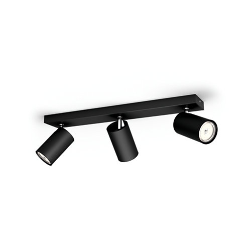 Bodové svítidlo Philips Kosipo GU10 3x10W 50593/30/PN
