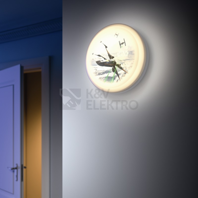 Obrázek produktu Dětské nástěnné a stropní LED svítidlo Philips Star Wars 71884/51/P0 900lm 2700K 1