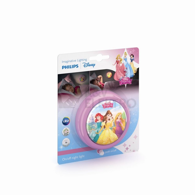 Obrázek produktu Dětské noční LED svítidlo Philips Disney Princess 71924/28/16 1