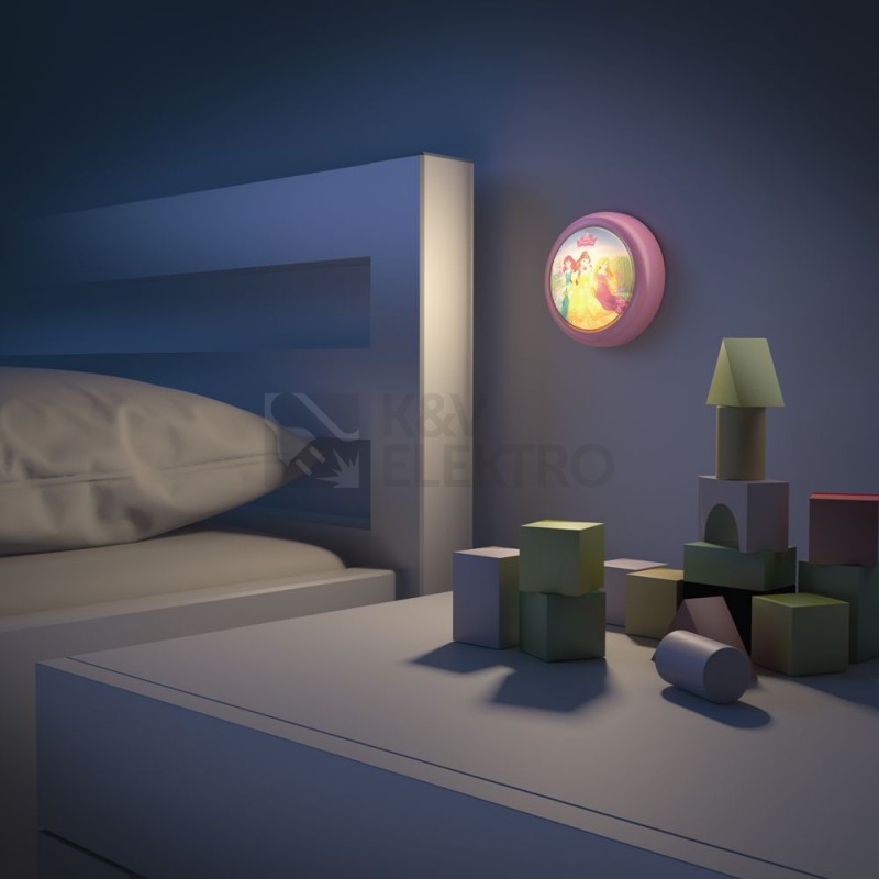 Obrázek produktu Dětské noční LED svítidlo Philips Disney Princess 71924/28/16 4