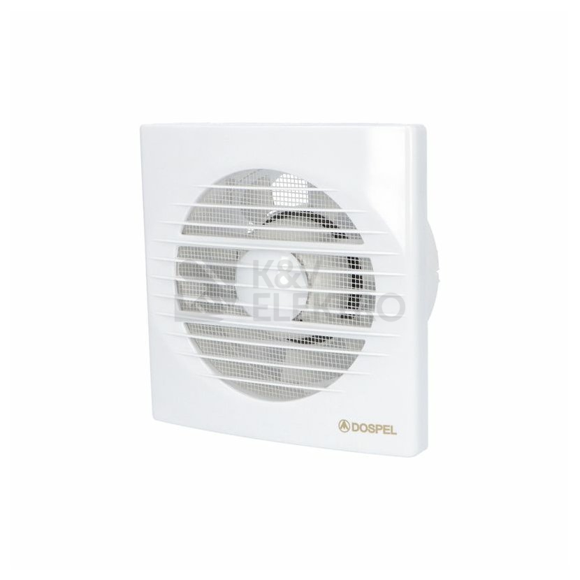Obrázek produktu Axiální koupelnový ventilátor s časovým doběhem DOSPEL RICO 120 WC 1020054 0