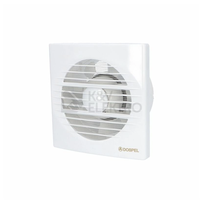 Obrázek produktu Axiální koupelnový ventilátor s časovým doběhem DOSPEL RICO 120 WC 1020054 0