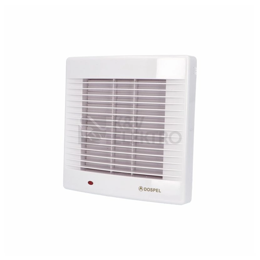 Obrázek produktu Axiální koupelnový ventilátor s automatickou žaluzií a časovým doběhem DOSPEL POLO 5/AŽ/WC 1020012 0