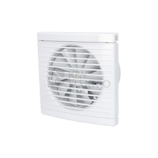 Obrázek produktu Axiální koupelnový ventilátor s časovým doběhem a hygrostatem DOSPEL PLAY CLASSIC 125 WCH 1020094 0
