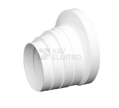 Obrázek produktu  Vícestupňová redukce na ventilační potrubí D/REW 147/121/117/100/96 14848 0