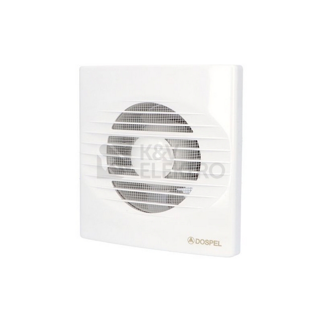 Obrázek produktu Axiální koupelnový ventilátor DOSPEL RICO 100/S 1020051 0