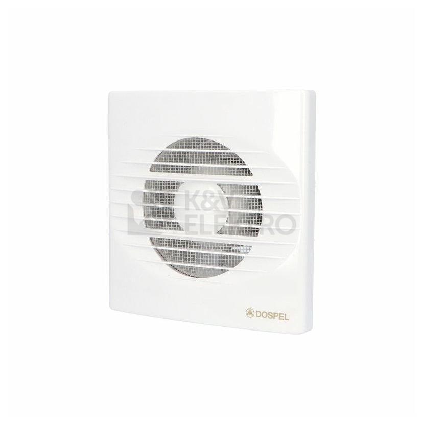 Obrázek produktu Axiální koupelnový ventilátor s časovým doběhem DOSPEL RICO 100/WC 1020053 0