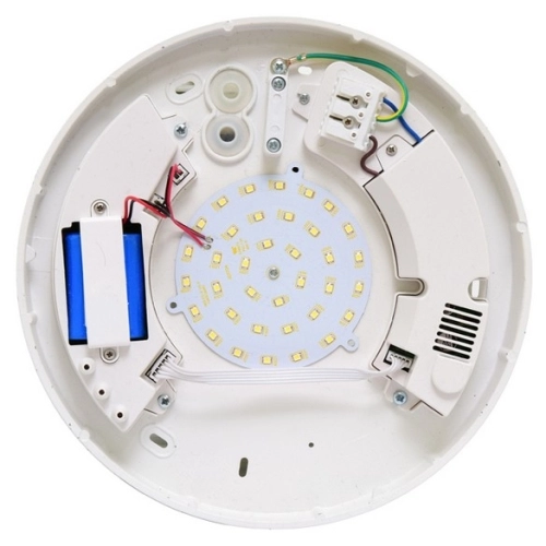 Stropní a nástěnné svítidlo Ecolite VICTOR LED B W131/EM/LED/B-4100 s nouzovým modulem 6hod. IP44 (obrázek 6)