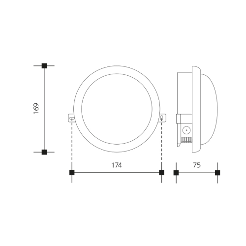 Svítidlo LEDMED KRUH LED 10W IP54 neutrální bílá 4000K LM31300005 (obrázek 6)