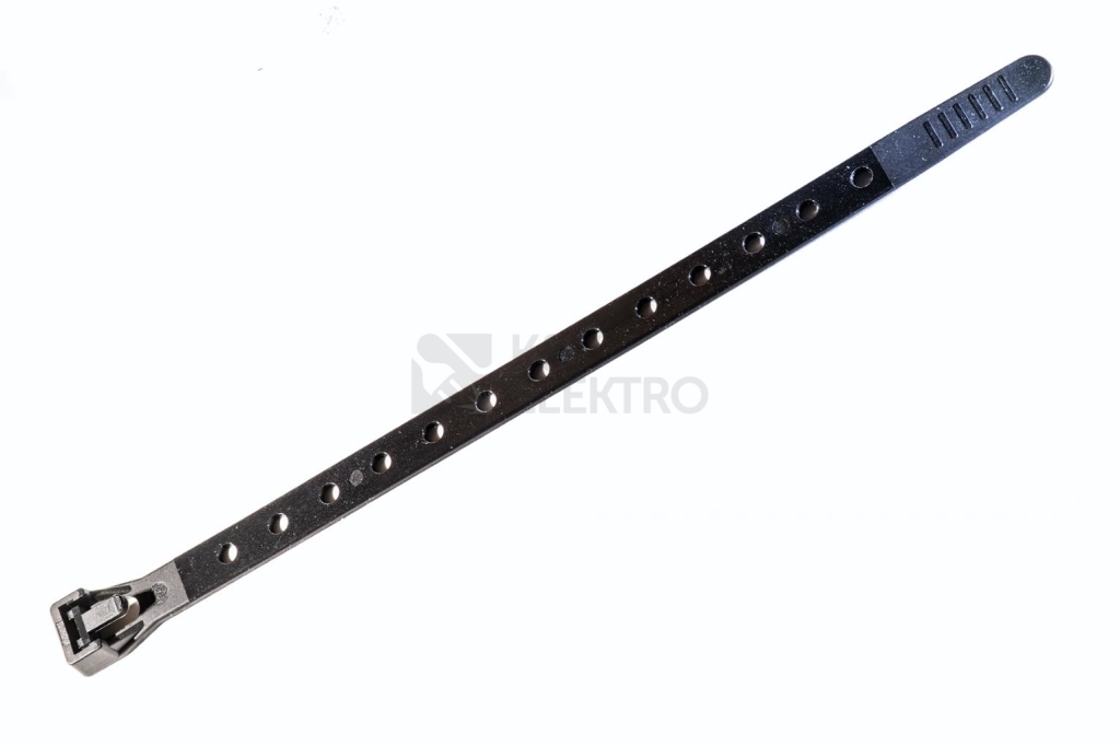 Obrázek produktu Stahovací pásky otevíratelné Kabel-Fixx 280x10 R černé PA 6.6 (bal.=100ks) 1794020 0