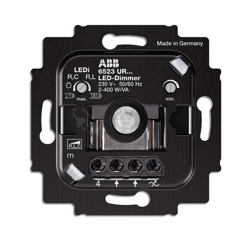 Obrázek produktu ABB stmívač otočný univerzální i LED 6523 UR-103-500 2CKA006512A0345 0