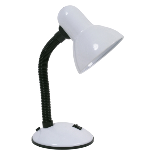 Levně Lampa stolní Ecolite BOND L077-BI bílá E27 max 60W
