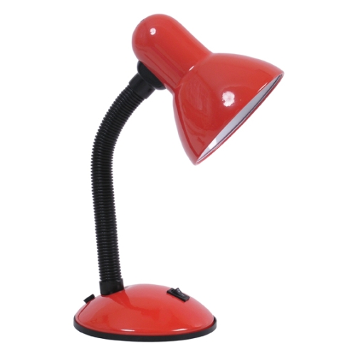 Levně Lampa stolní Ecolite BOND L077-CR červená E27 max 60W