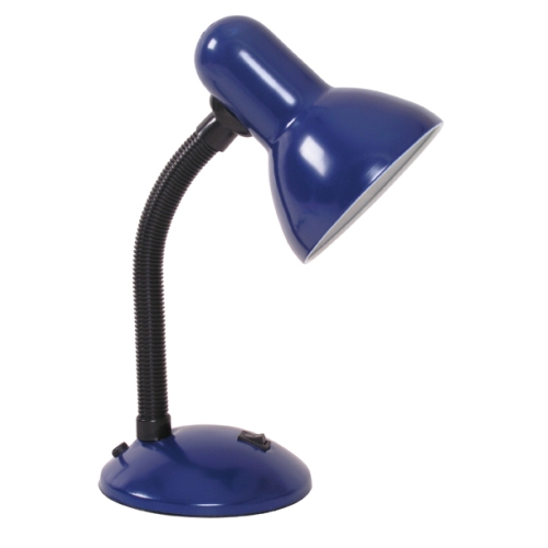 Levně Lampa stolní Ecolite BOND L077-MO modrá E27 max 60W