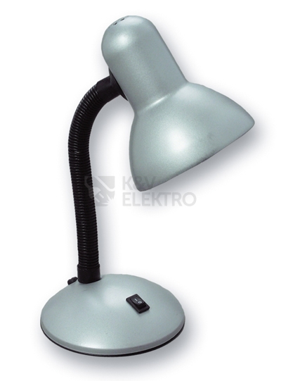 Obrázek produktu  Lampa stolní Ecolite BOND L077-STR stříbrná E27 max 60W 0