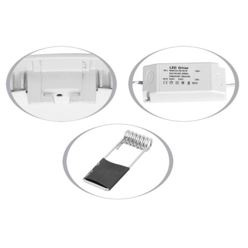LED podhledové svítidlo Ecolite RAFA LED-WSQ-25W/27/CHR 25W 2700K teplá bílá (obrázek 5)