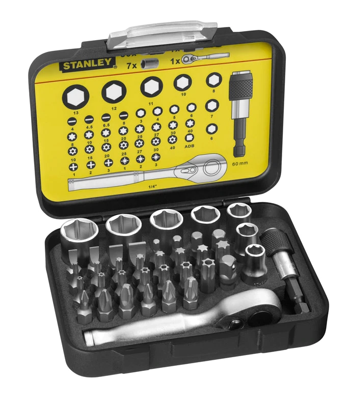 Obrázek produktu Sada bitů s ráčnou Stanley Expert 1-13-906
0