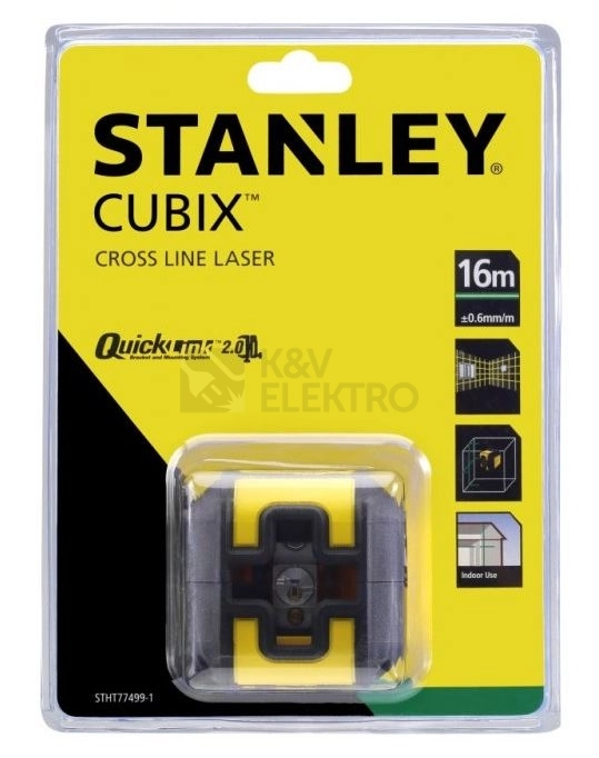 Obrázek produktu Křížový laser zelený paprsek Stanley Cubix STHT77499-1
4
