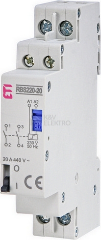 Obrázek produktu Bistabilní spínač ETI RBS220-20-230V AC 2NO 002464103 0