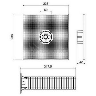 Obrázek produktu Montážní deska do zateplení KOPOS MDZ XL 300 KB 1