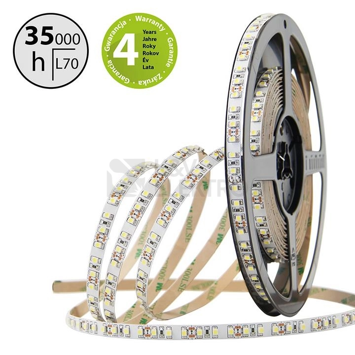 Obrázek produktu LED pásek McLED 12V teplá bílá š=8mm IP20 9,6W/m 120LED/m SMD3528 ML-121.231.60.2 1