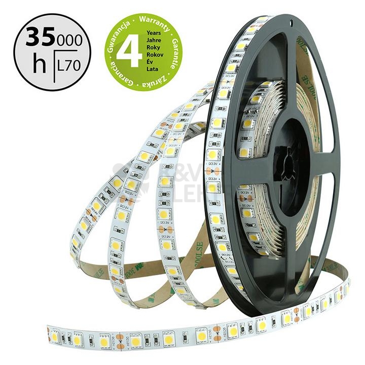 Obrázek produktu LED pásek McLED 12V neutrální bílá š=10mm IP20 14,4W/m 60LED/m SMD5050 ML-121.665.60.2 2