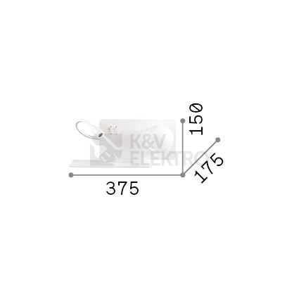 Obrázek produktu LED nástěnné svítidlo Ideal LUX Book 2x3W G9 3000K s USB 174808 2