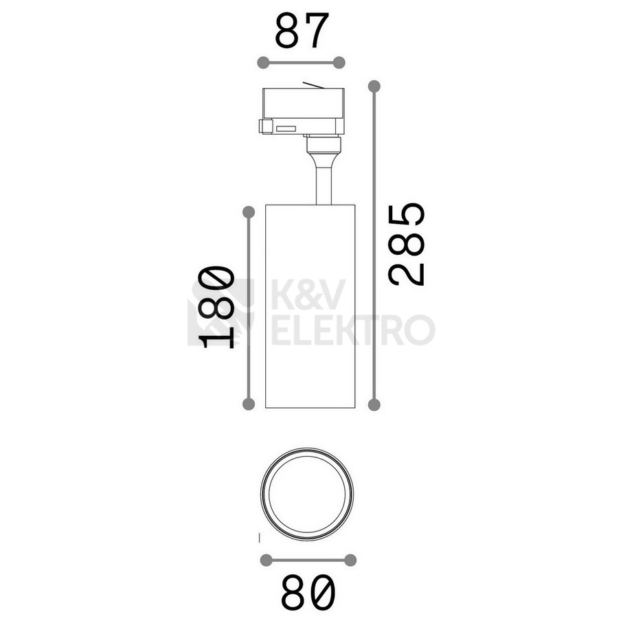 Obrázek produktu Svítidlo Ideal LUX Smile CRI80 4000K 189901 1